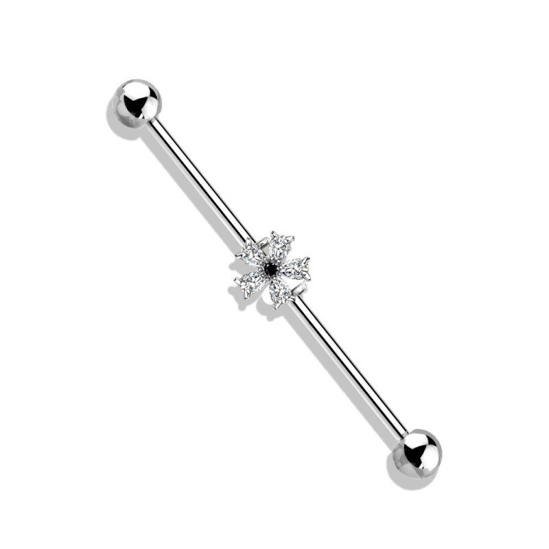 Faux piercing oreille plug bleu et blanc Xafu Faux piercing5,60 € Faux piercing oreille plug bleu et blanc Xafu Faux piercing5,60 €