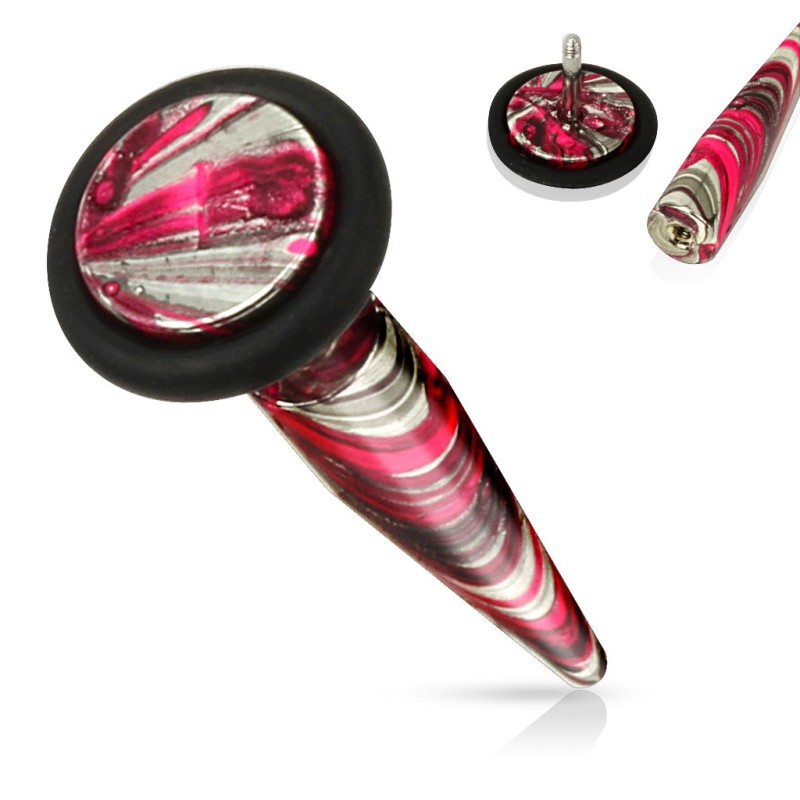Piercing fer à cheval 14mm zébré gris violet Piercing oreille6,30 € Piercing fer à cheval 14mm zébré gris violet Piercing oreille6,30 €