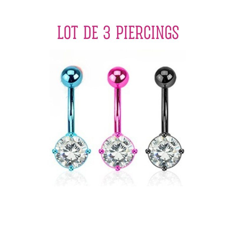 Piercing téton bouclier acier et cristal blanc Was Piercing téton6,60 € Piercing téton bouclier acier et cristal blanc Was Piercing téton6,60 €