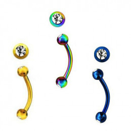 Piercing tunnel incolore 14mm Wasa Piercing oreille4,30 €
